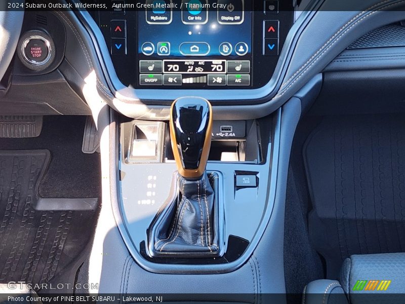 Autumn Green Metallic / Titanium Gray 2024 Subaru Outback Wilderness