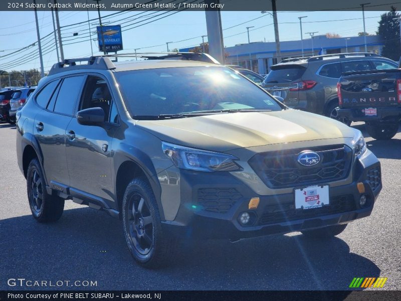 Autumn Green Metallic / Titanium Gray 2024 Subaru Outback Wilderness