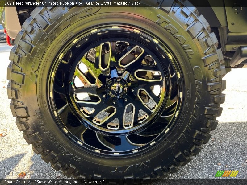 Custom Wheels of 2021 Wrangler Unlimited Rubicon 4x4