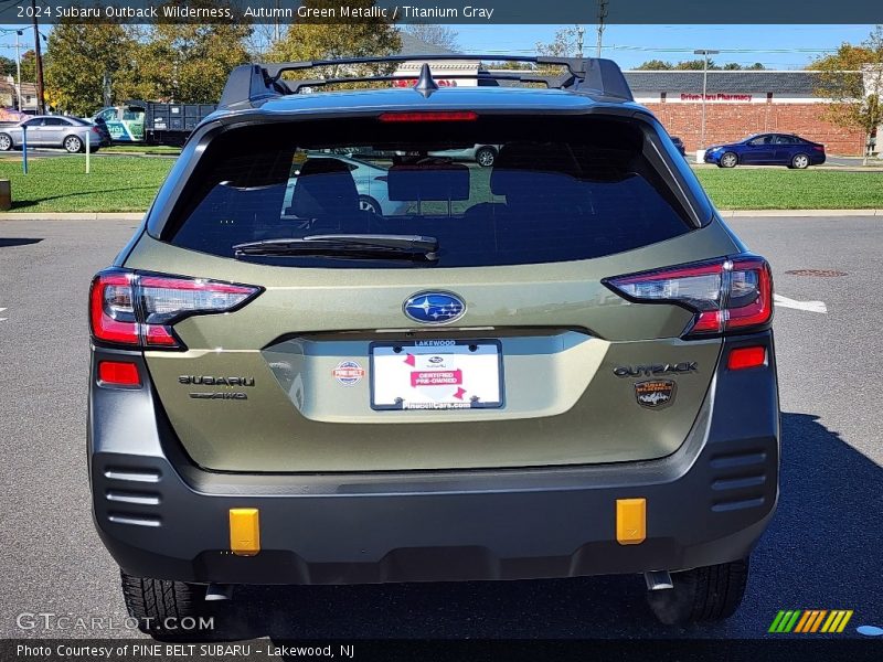 Autumn Green Metallic / Titanium Gray 2024 Subaru Outback Wilderness
