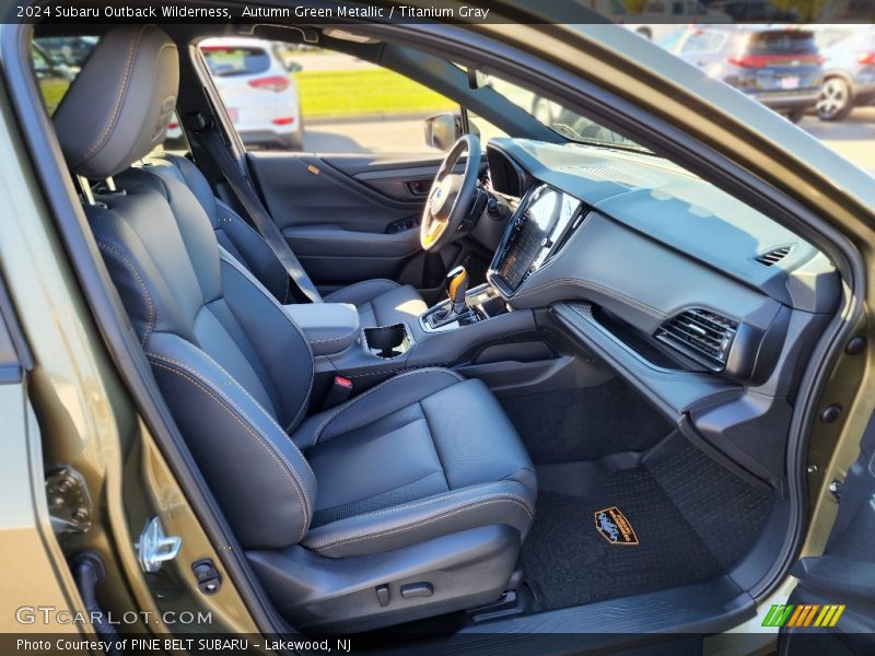 Autumn Green Metallic / Titanium Gray 2024 Subaru Outback Wilderness