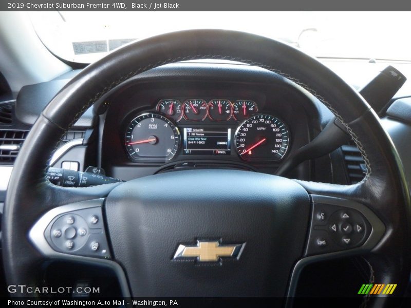 Black / Jet Black 2019 Chevrolet Suburban Premier 4WD