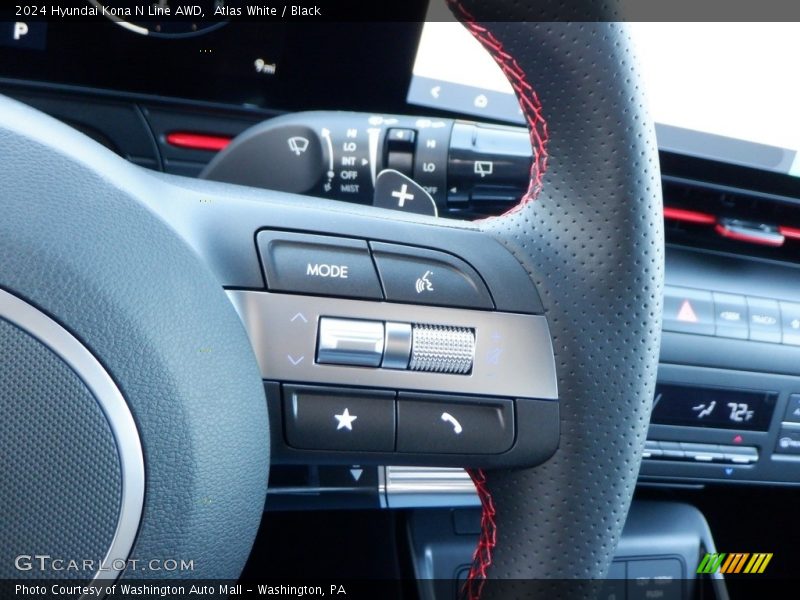  2024 Kona N Line AWD Steering Wheel