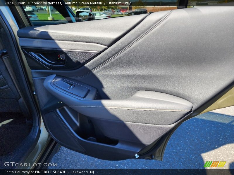 Autumn Green Metallic / Titanium Gray 2024 Subaru Outback Wilderness