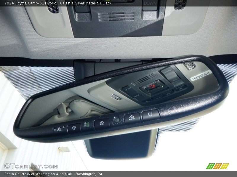 Controls of 2024 Camry SE Hybrid