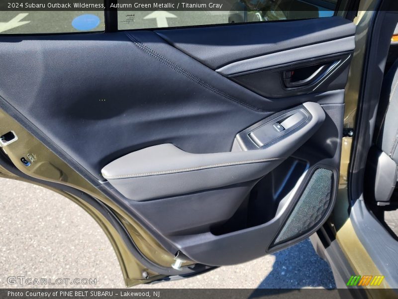 Door Panel of 2024 Outback Wilderness