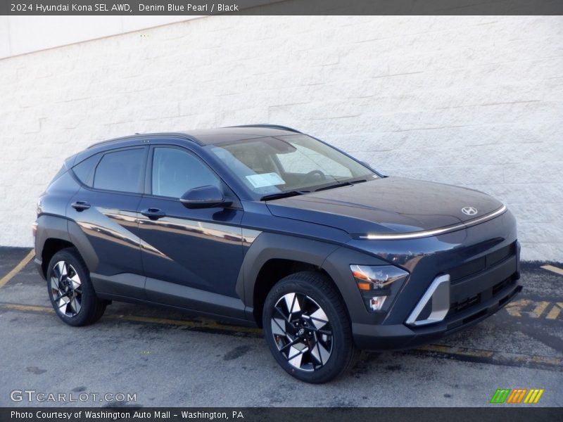 Front 3/4 View of 2024 Kona SEL AWD
