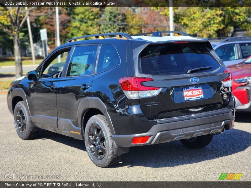 Crystal Black Silica / Gray 2023 Subaru Forester Wilderness