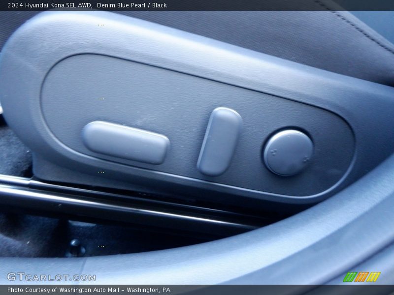 Denim Blue Pearl / Black 2024 Hyundai Kona SEL AWD