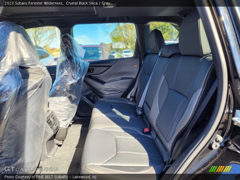 Crystal Black Silica / Gray 2023 Subaru Forester Wilderness