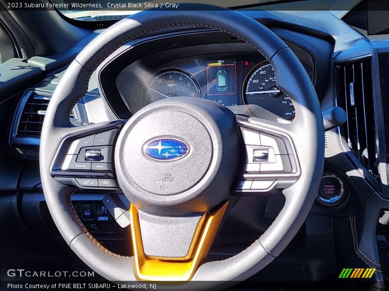 Crystal Black Silica / Gray 2023 Subaru Forester Wilderness