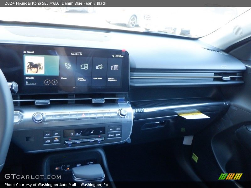Dashboard of 2024 Kona SEL AWD