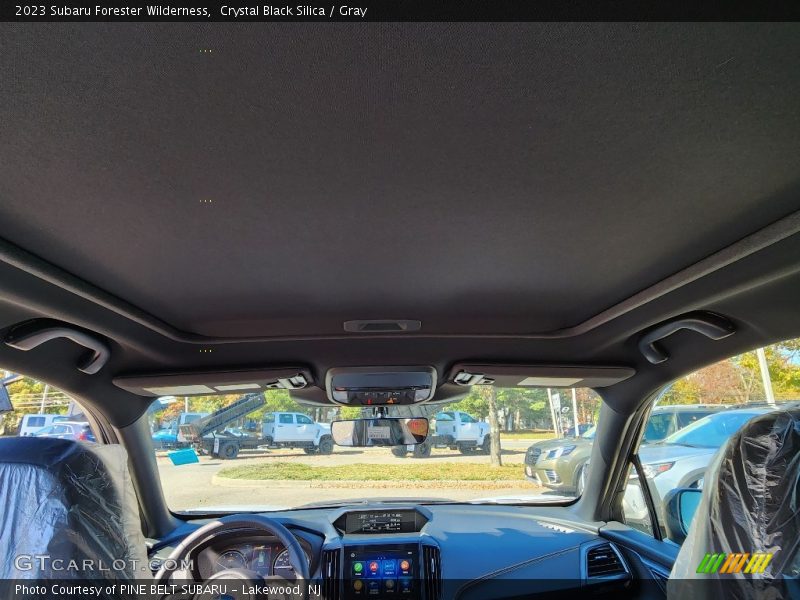 Crystal Black Silica / Gray 2023 Subaru Forester Wilderness