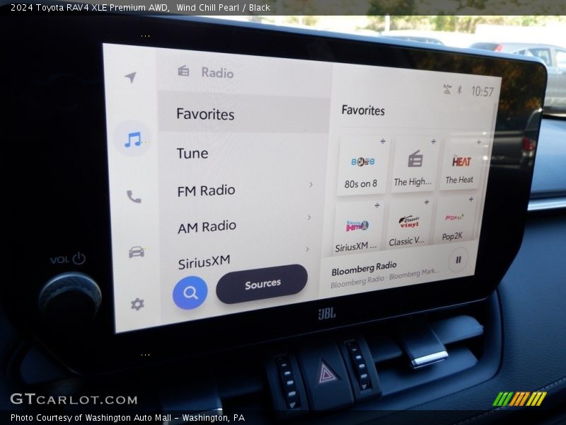 Audio System of 2024 RAV4 XLE Premium AWD