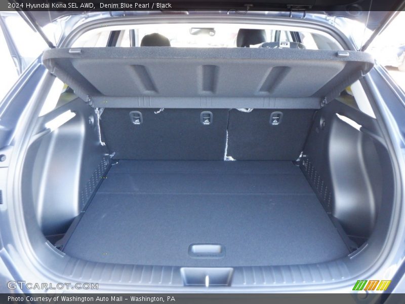 Denim Blue Pearl / Black 2024 Hyundai Kona SEL AWD