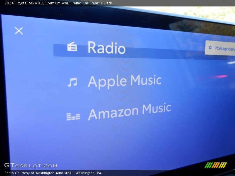 Controls of 2024 RAV4 XLE Premium AWD