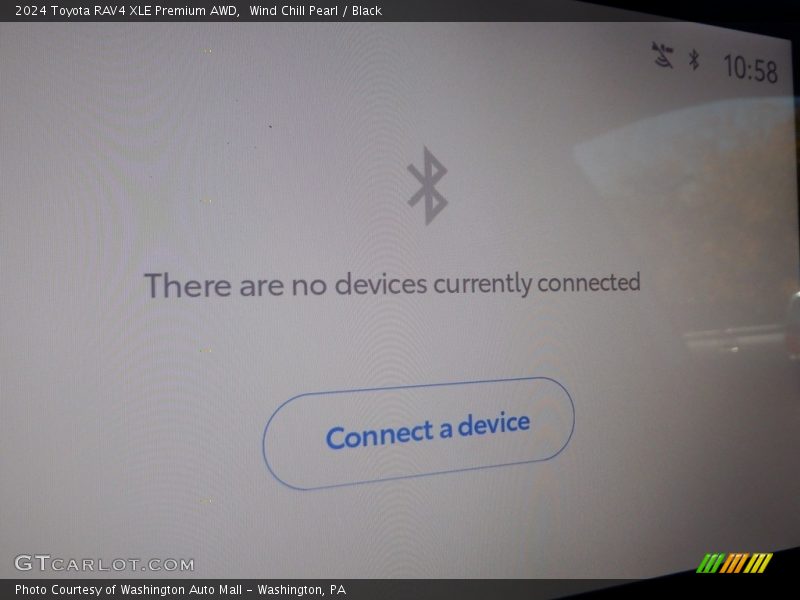 Wind Chill Pearl / Black 2024 Toyota RAV4 XLE Premium AWD