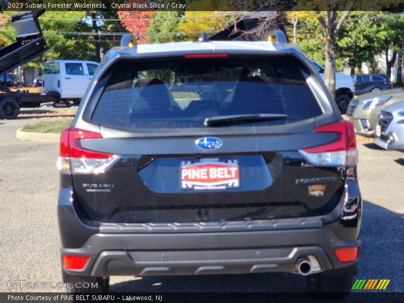 Crystal Black Silica / Gray 2023 Subaru Forester Wilderness