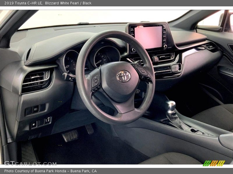 Dashboard of 2019 C-HR LE