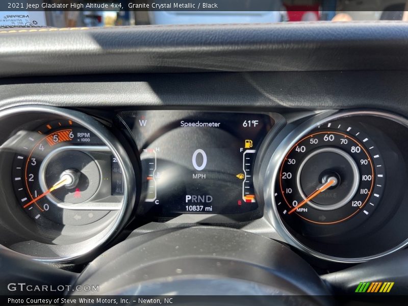 Granite Crystal Metallic / Black 2021 Jeep Gladiator High Altitude 4x4