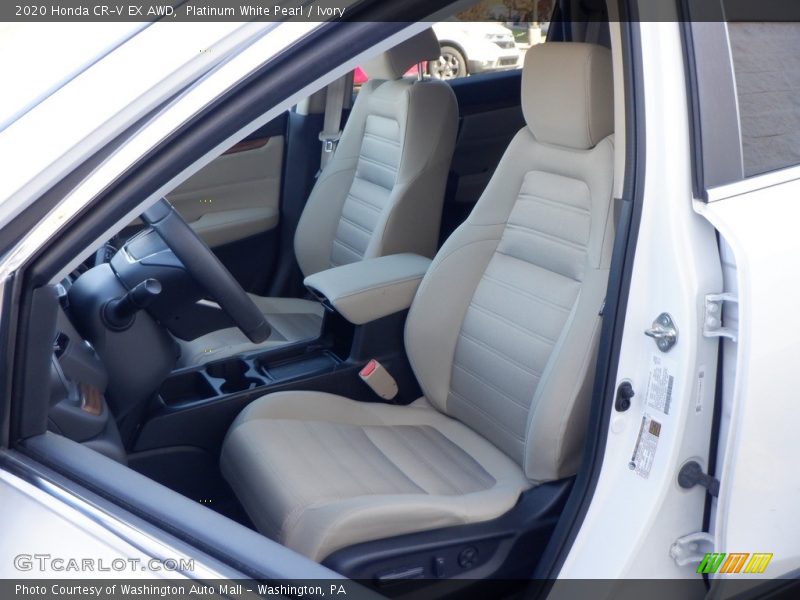 Front Seat of 2020 CR-V EX AWD