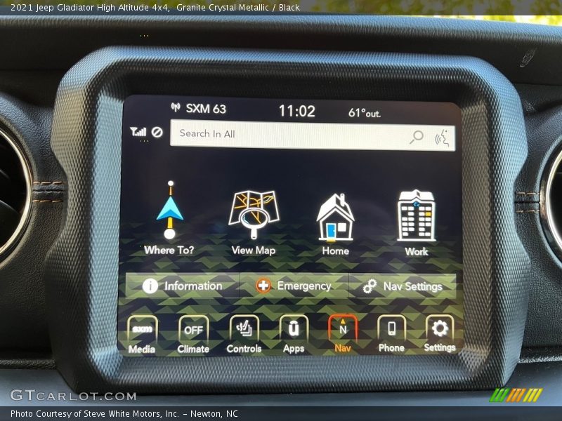 Granite Crystal Metallic / Black 2021 Jeep Gladiator High Altitude 4x4