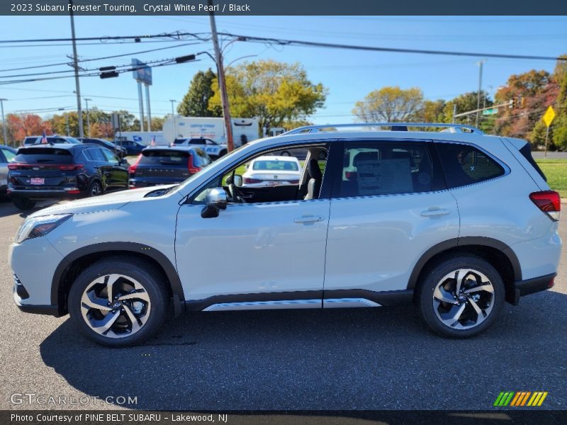 Crystal White Pearl / Black 2023 Subaru Forester Touring