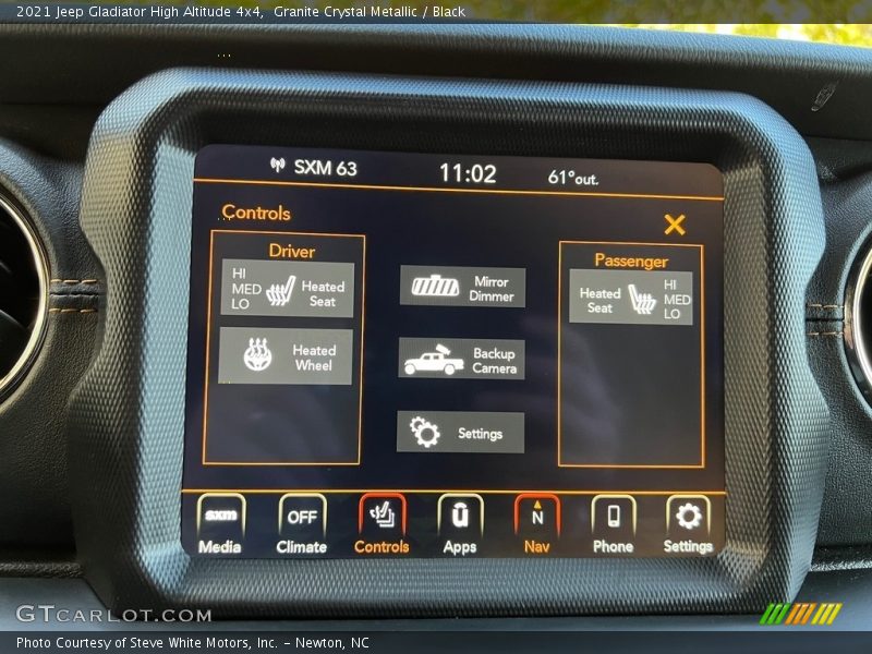 Granite Crystal Metallic / Black 2021 Jeep Gladiator High Altitude 4x4