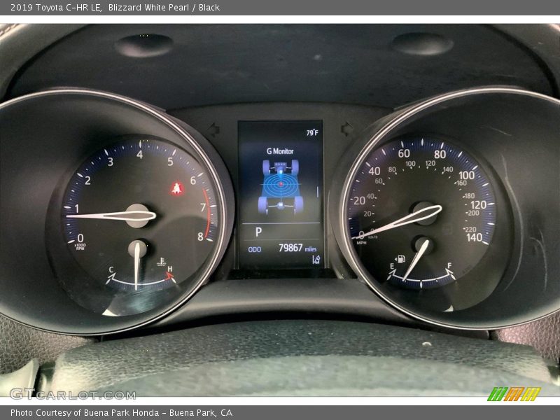  2019 C-HR LE LE Gauges