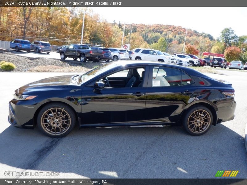  2024 Camry SE Nightsade Midnight Black Metallic