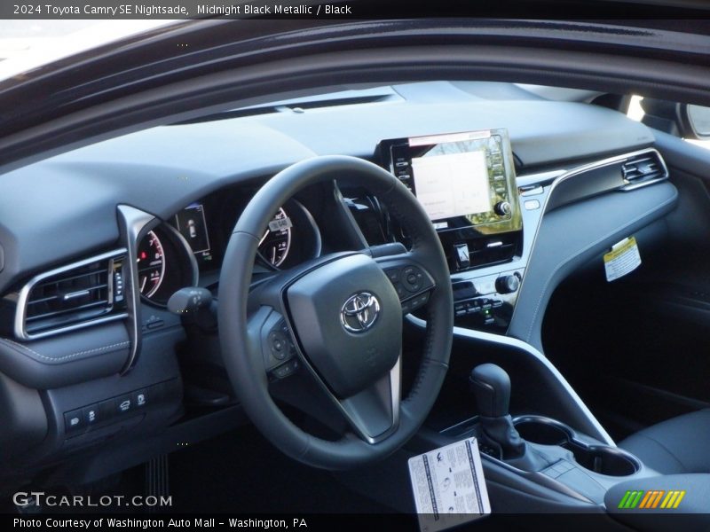 Dashboard of 2024 Camry SE Nightsade