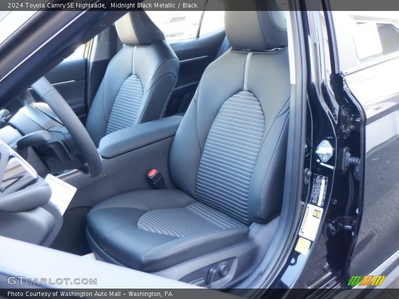 Front Seat of 2024 Camry SE Nightsade