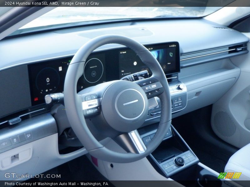 Mirage Green / Gray 2024 Hyundai Kona SEL AWD