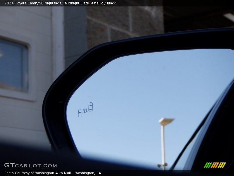 Midnight Black Metallic / Black 2024 Toyota Camry SE Nightsade