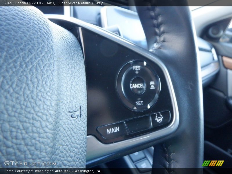Lunar Silver Metallic / Gray 2020 Honda CR-V EX-L AWD