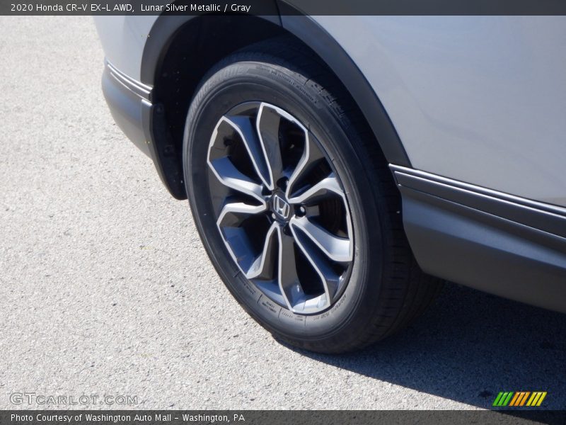 Lunar Silver Metallic / Gray 2020 Honda CR-V EX-L AWD