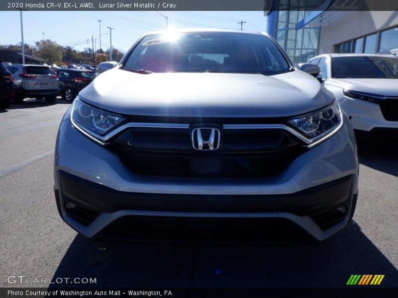 Lunar Silver Metallic / Gray 2020 Honda CR-V EX-L AWD