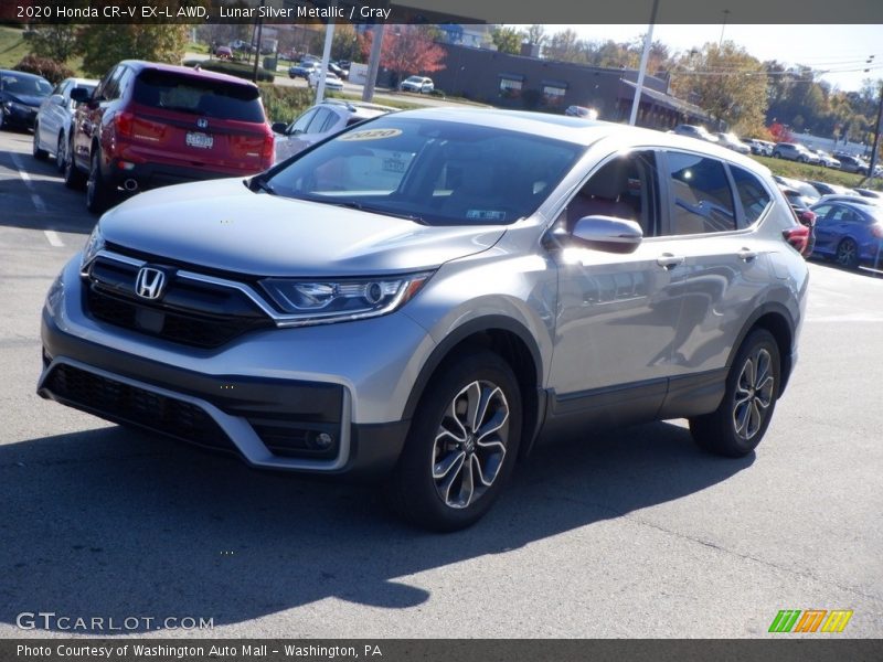 Lunar Silver Metallic / Gray 2020 Honda CR-V EX-L AWD