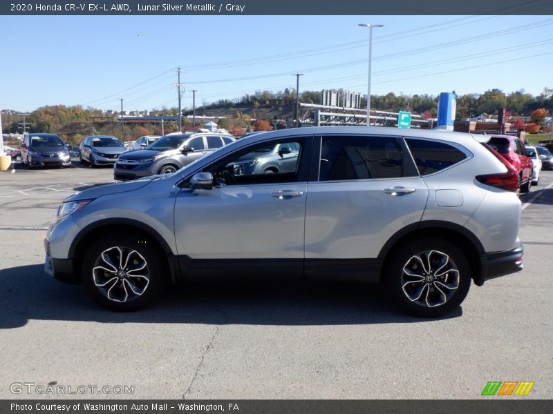 Lunar Silver Metallic / Gray 2020 Honda CR-V EX-L AWD