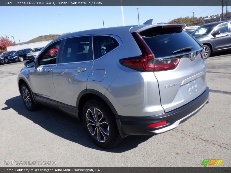 Lunar Silver Metallic / Gray 2020 Honda CR-V EX-L AWD