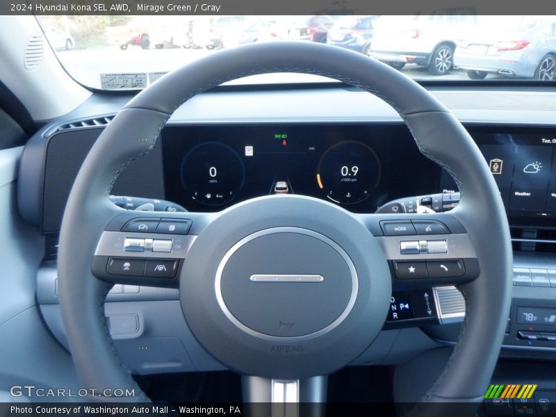Mirage Green / Gray 2024 Hyundai Kona SEL AWD