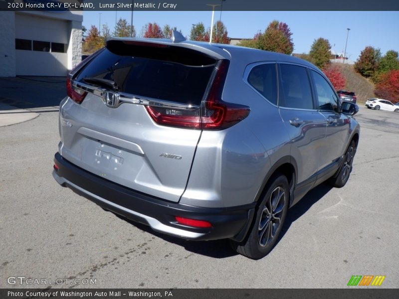 Lunar Silver Metallic / Gray 2020 Honda CR-V EX-L AWD