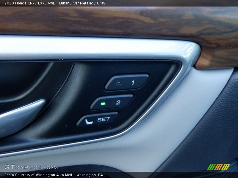 Lunar Silver Metallic / Gray 2020 Honda CR-V EX-L AWD