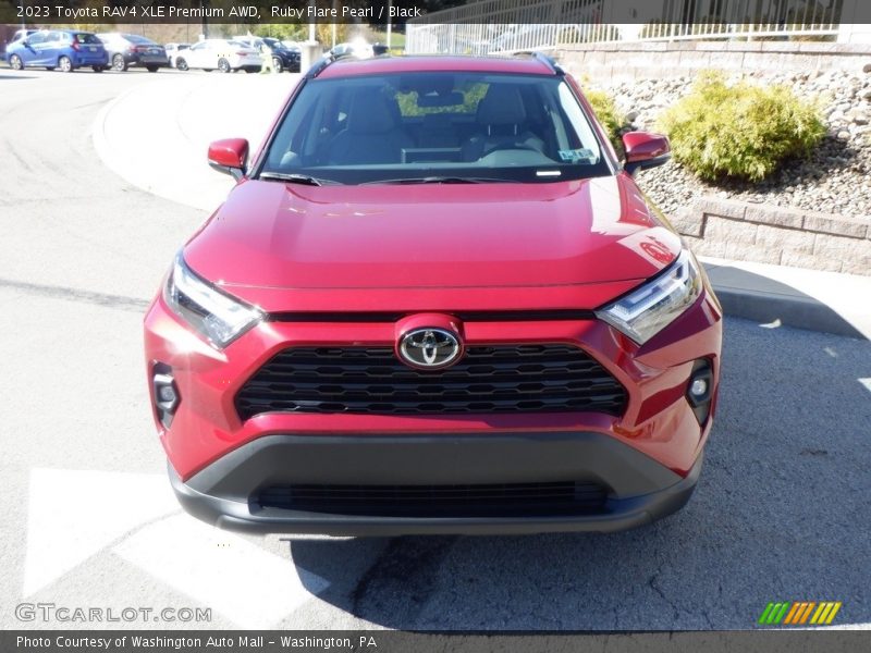 Ruby Flare Pearl / Black 2023 Toyota RAV4 XLE Premium AWD