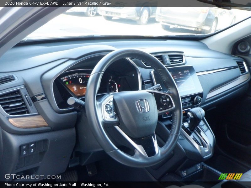 Lunar Silver Metallic / Gray 2020 Honda CR-V EX-L AWD