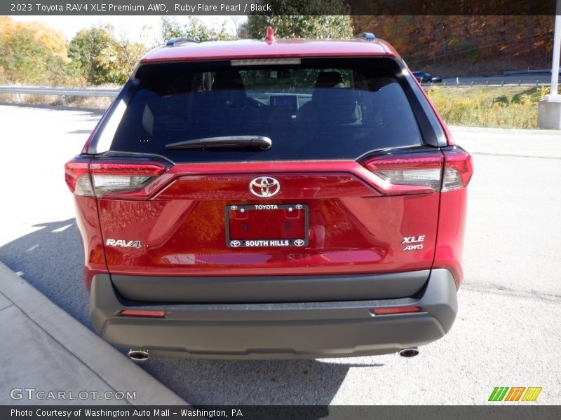 Ruby Flare Pearl / Black 2023 Toyota RAV4 XLE Premium AWD