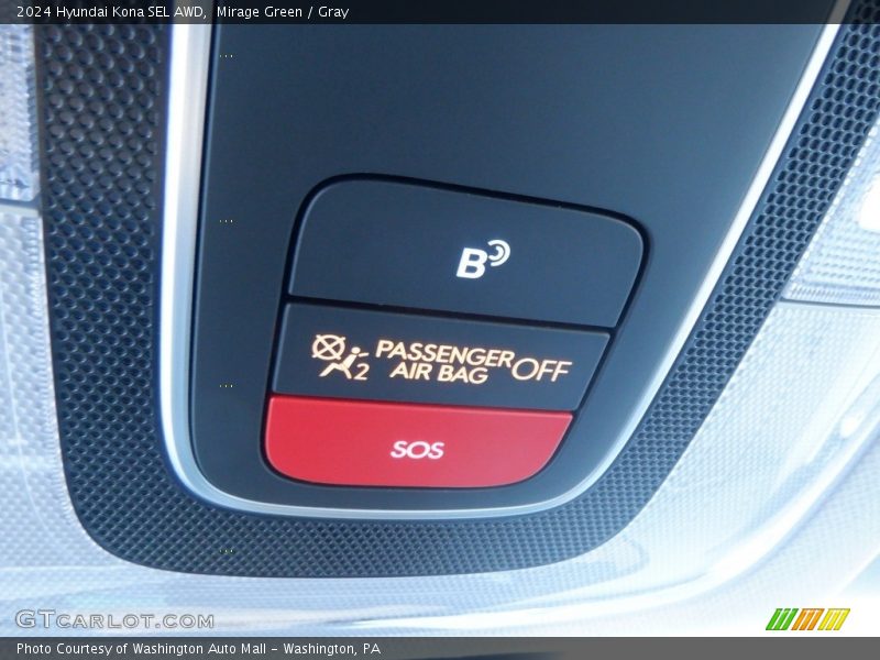 Mirage Green / Gray 2024 Hyundai Kona SEL AWD