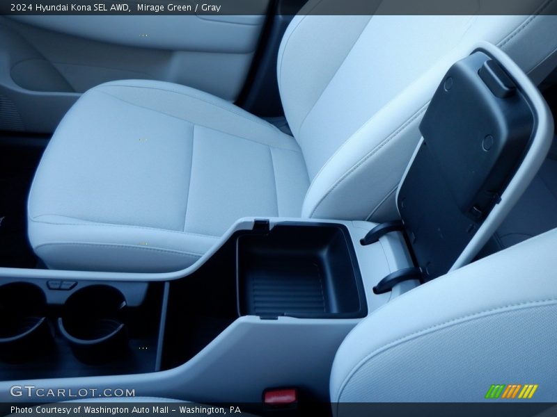 Mirage Green / Gray 2024 Hyundai Kona SEL AWD
