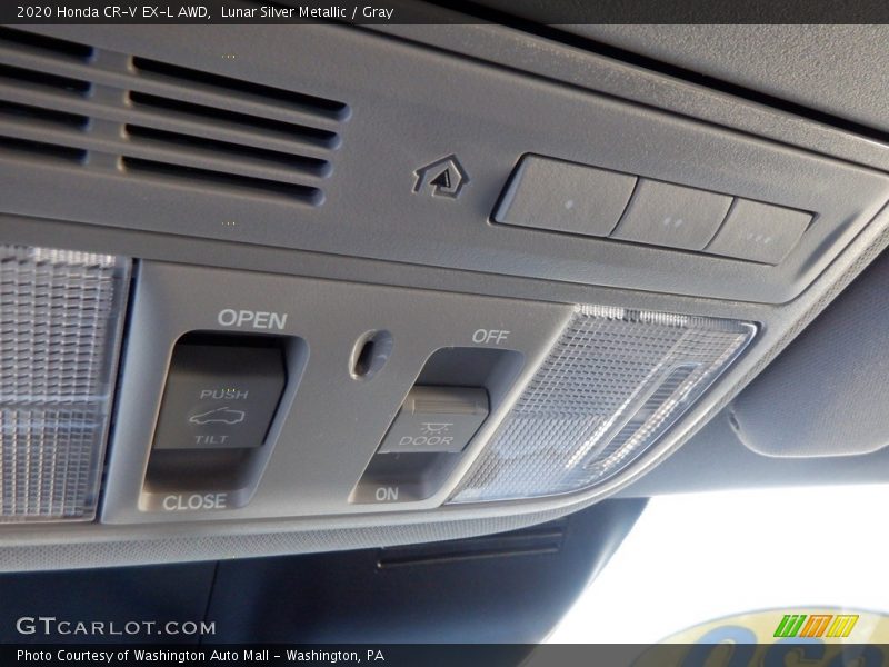 Lunar Silver Metallic / Gray 2020 Honda CR-V EX-L AWD