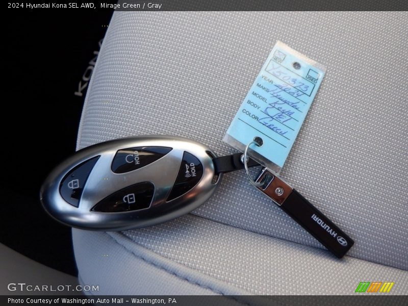 Keys of 2024 Kona SEL AWD